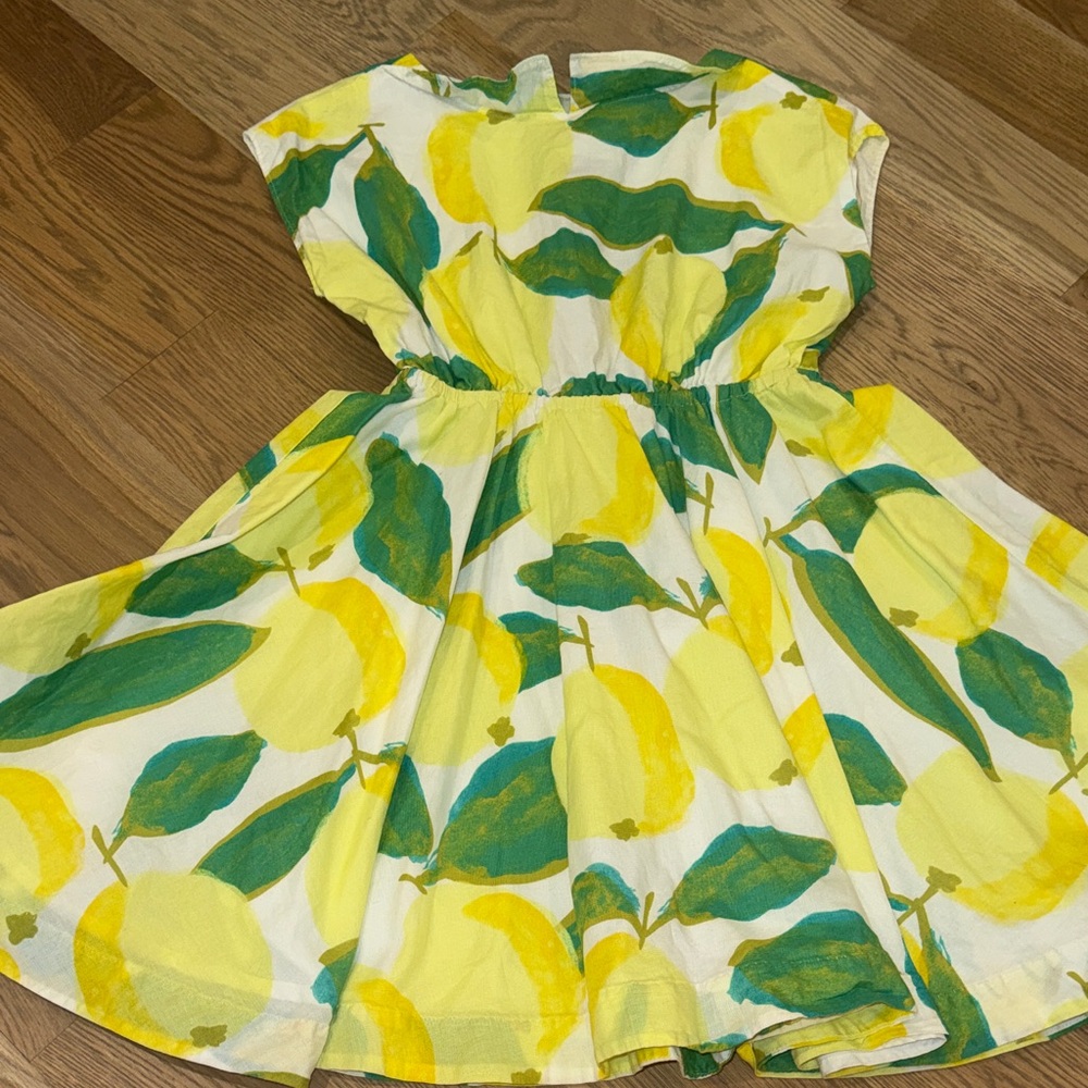Tea Collection Guava Puff Sleeve Dress